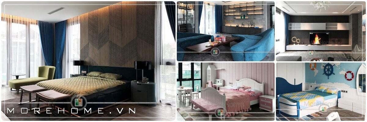  Thi công nội thất hiện đại - cao cấp